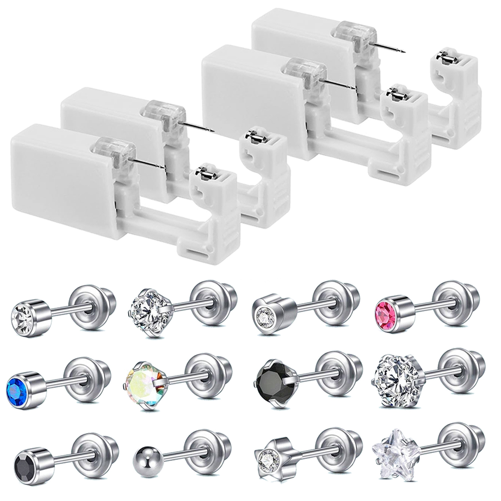 Body Jewelry Cleaner - Ear Piercing Kit Disposable Sterile Ear