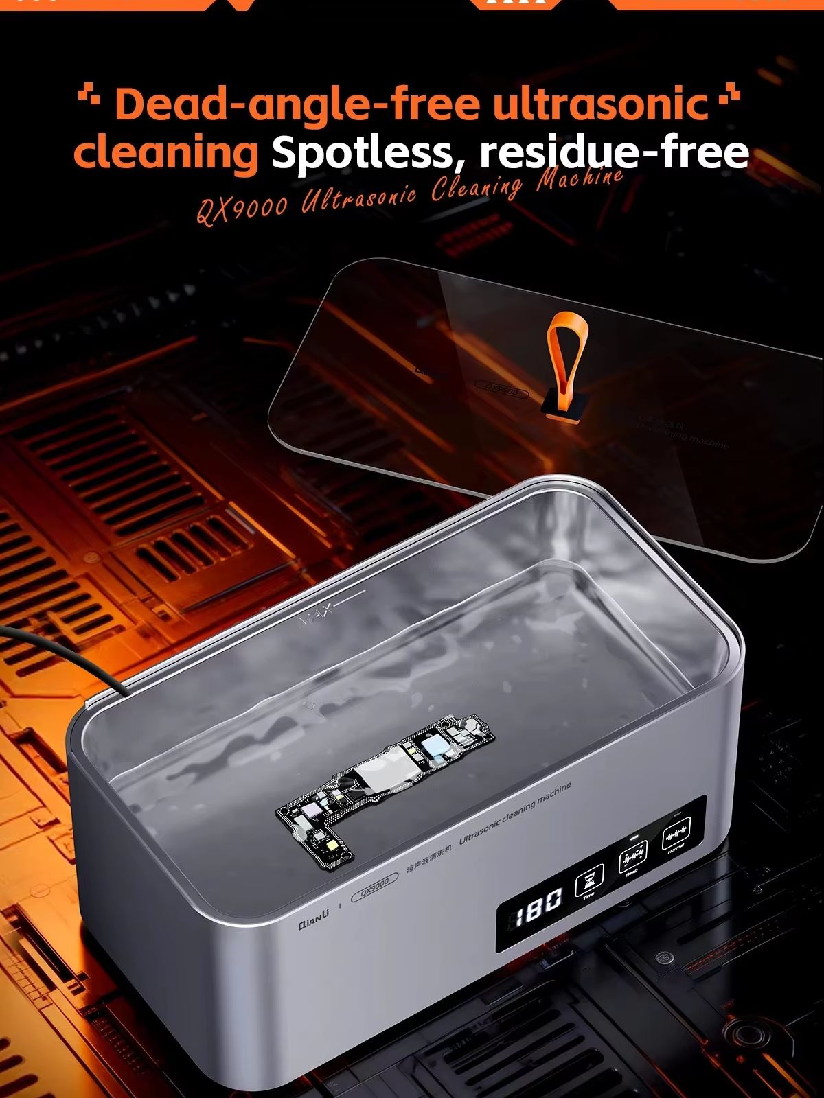 QIANLI QX9000 Ultrasonic Clean - Body Jewelry Cleaner recension och pris