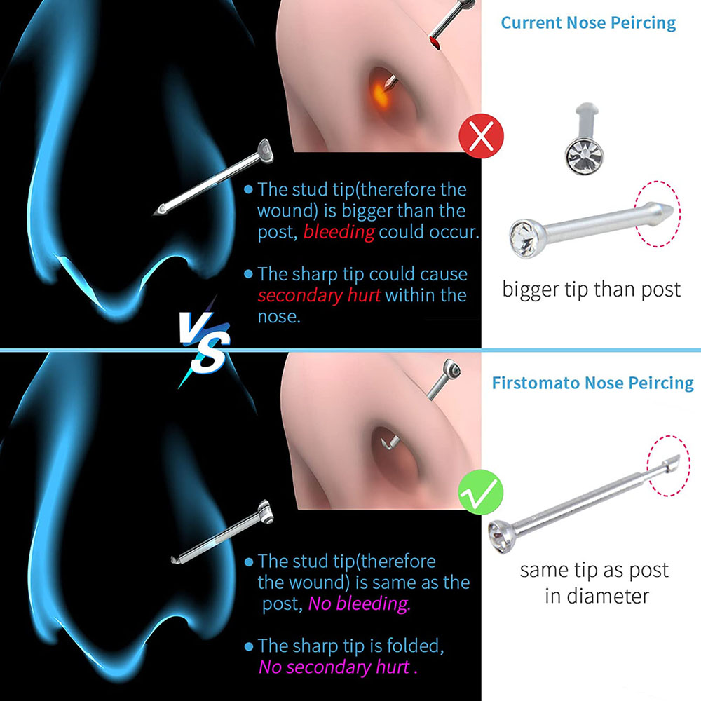 1PC/4PCS Disposable  Bendable  - Body Jewelry Cleaner recension och pris