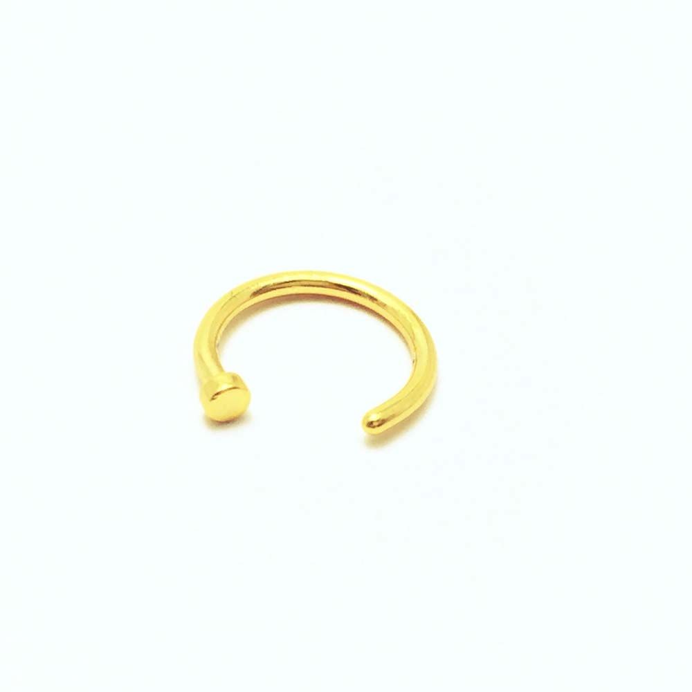 Thin Septum C Shape Stud Earri - Body Jewelry Lip Ring recension och pris