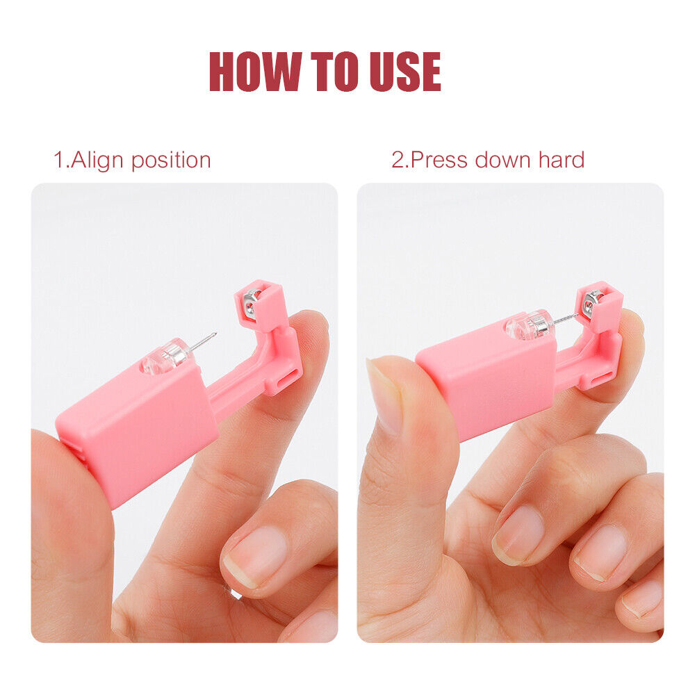 1PC/4PCS Pink Disposable Ear P - Body Jewelry Cleaner recension och pris
