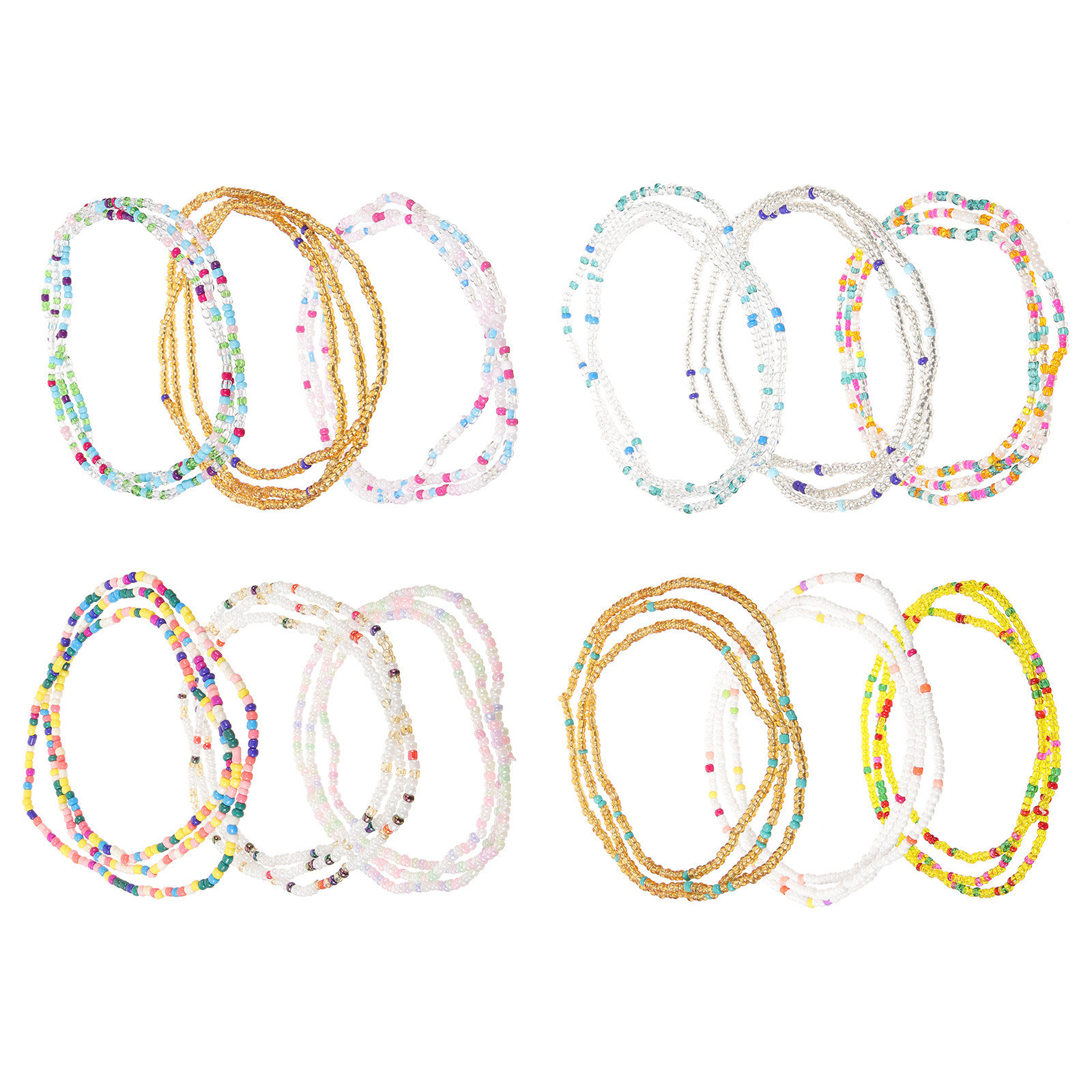 12Pcs Boho Beach Waist Chains  - Body Jewelry Plus recension och pris