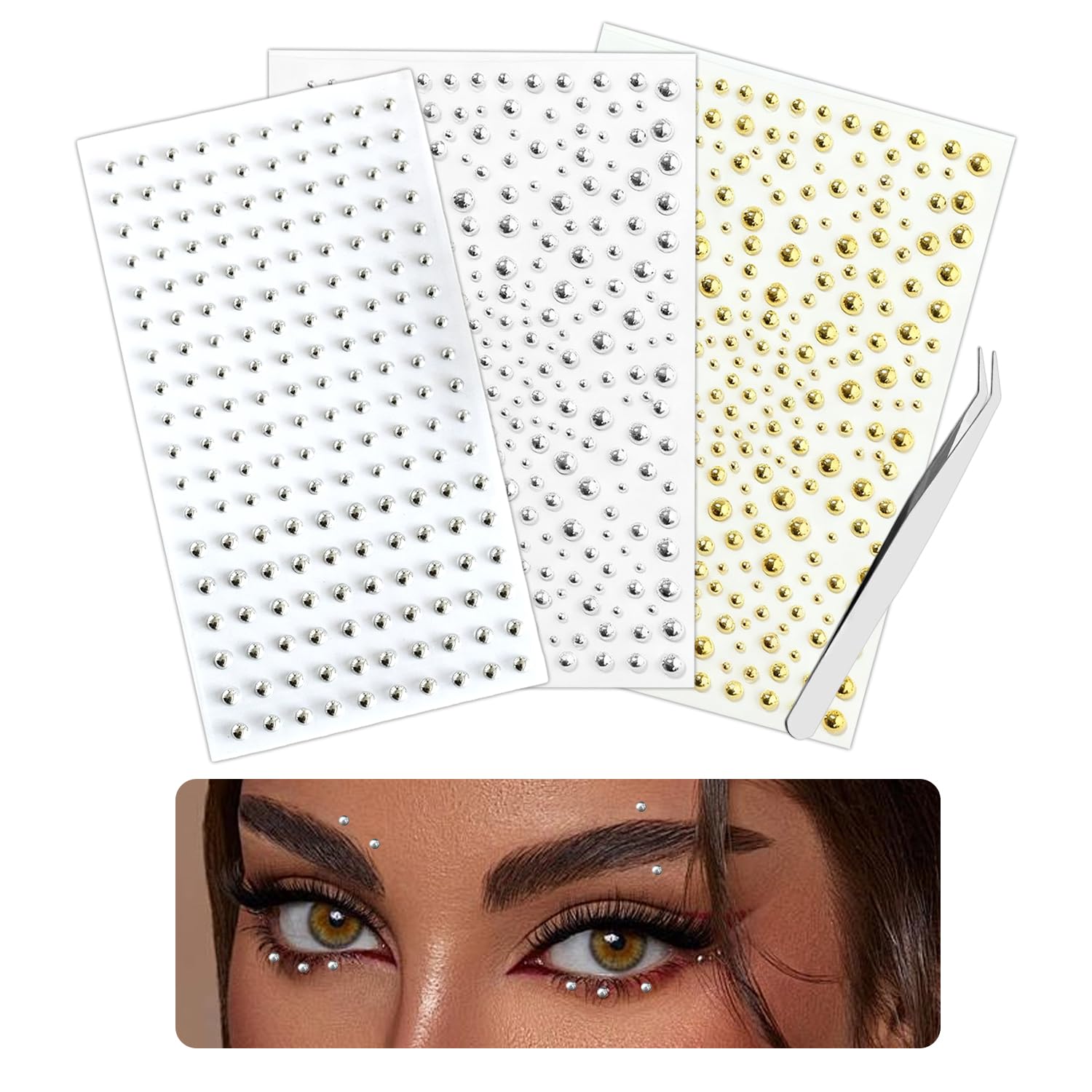 Face Body Ring Stickers Self A - Body Jewelry Lip Ring recension och pris