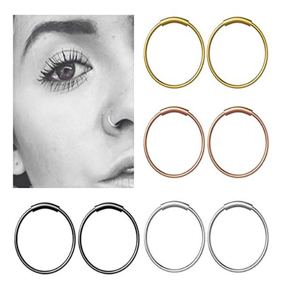 3pcs/lot 316L Surgical Steel S - Body Jewelry Lip Ring recension och pris